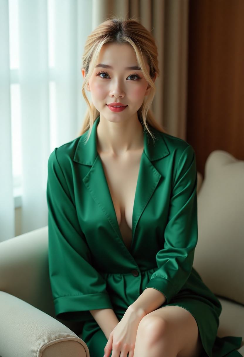 导演在监视器前查看画面